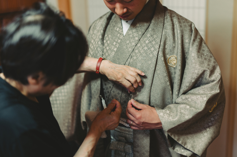 郡上のご実家からお支度START