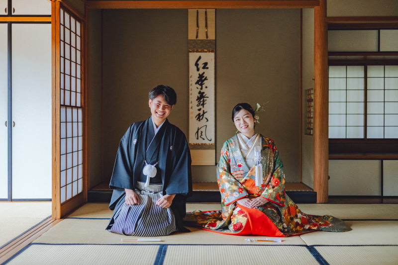 ～岐阜公園＆和室前撮り～　結婚式用のオープニングムービーと共に