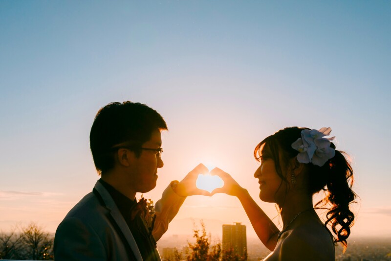 これはもう、運ね。太陽があって雲がない条件。
