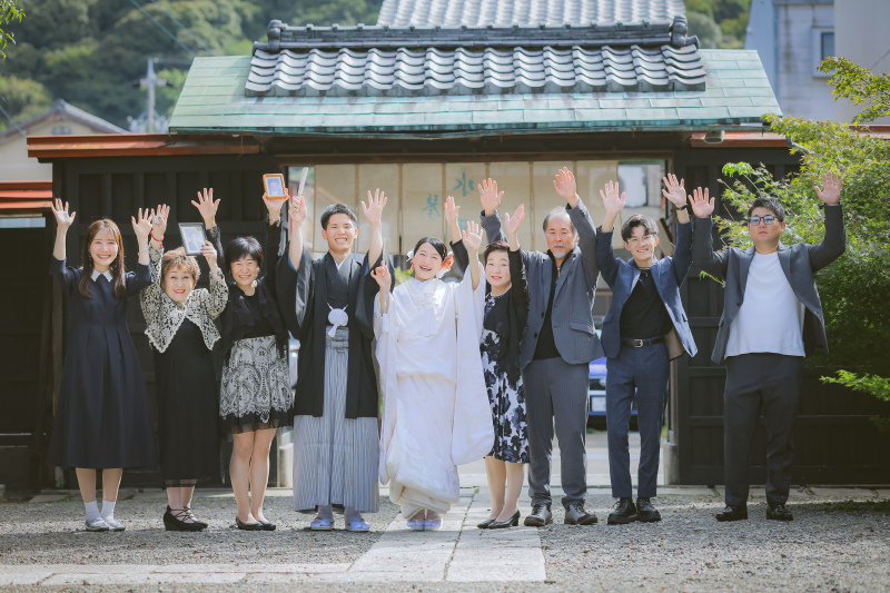 ファミリーフォトウェディング　～衣装2着×撮影場所4ヵ所～