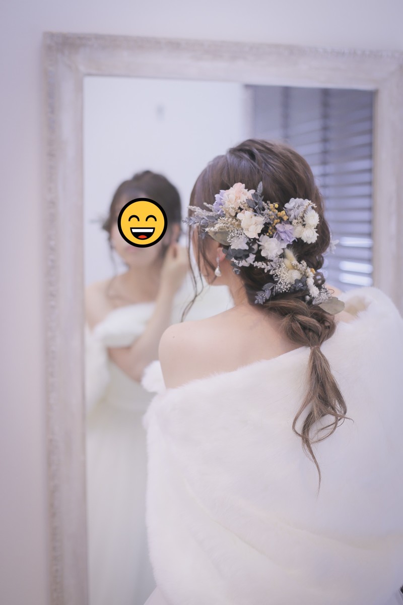フルオーダーされたヘアアクセ！