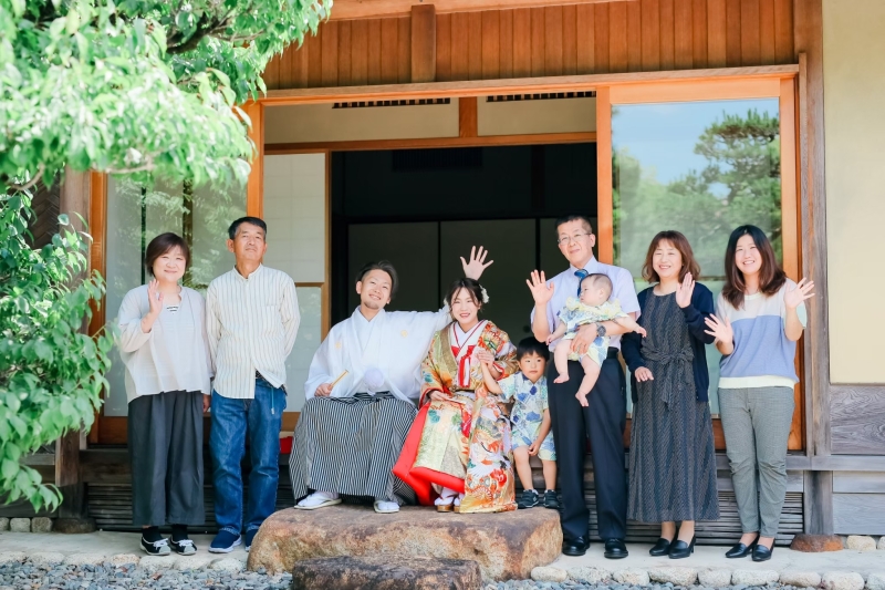ご家族揃って、笑顔溢れる”ファミリーフォト”