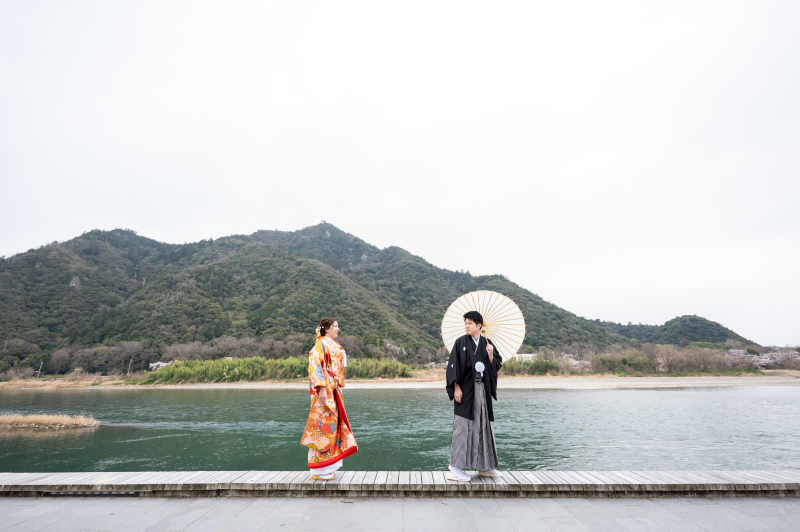 曇りでもこの明るさ!金華山×岐阜城×長良川♡