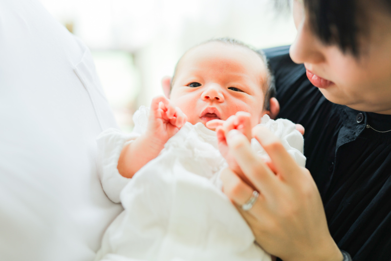 あっ！起きてるじゃん！おめめの開いたこの瞬間も！