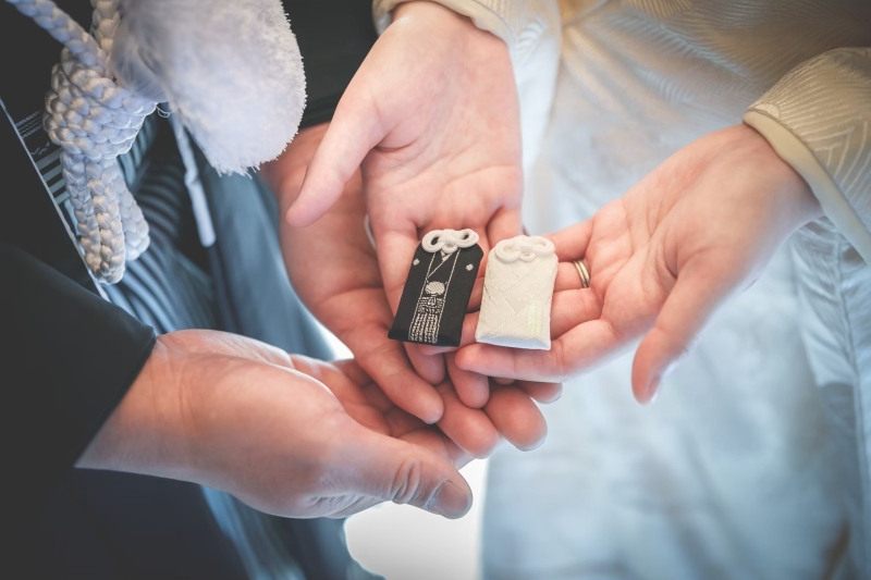 デートで行った三重県の神社さんの夫婦お守り♪