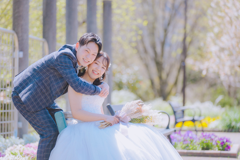 まずはお二人から撮影スタート～！