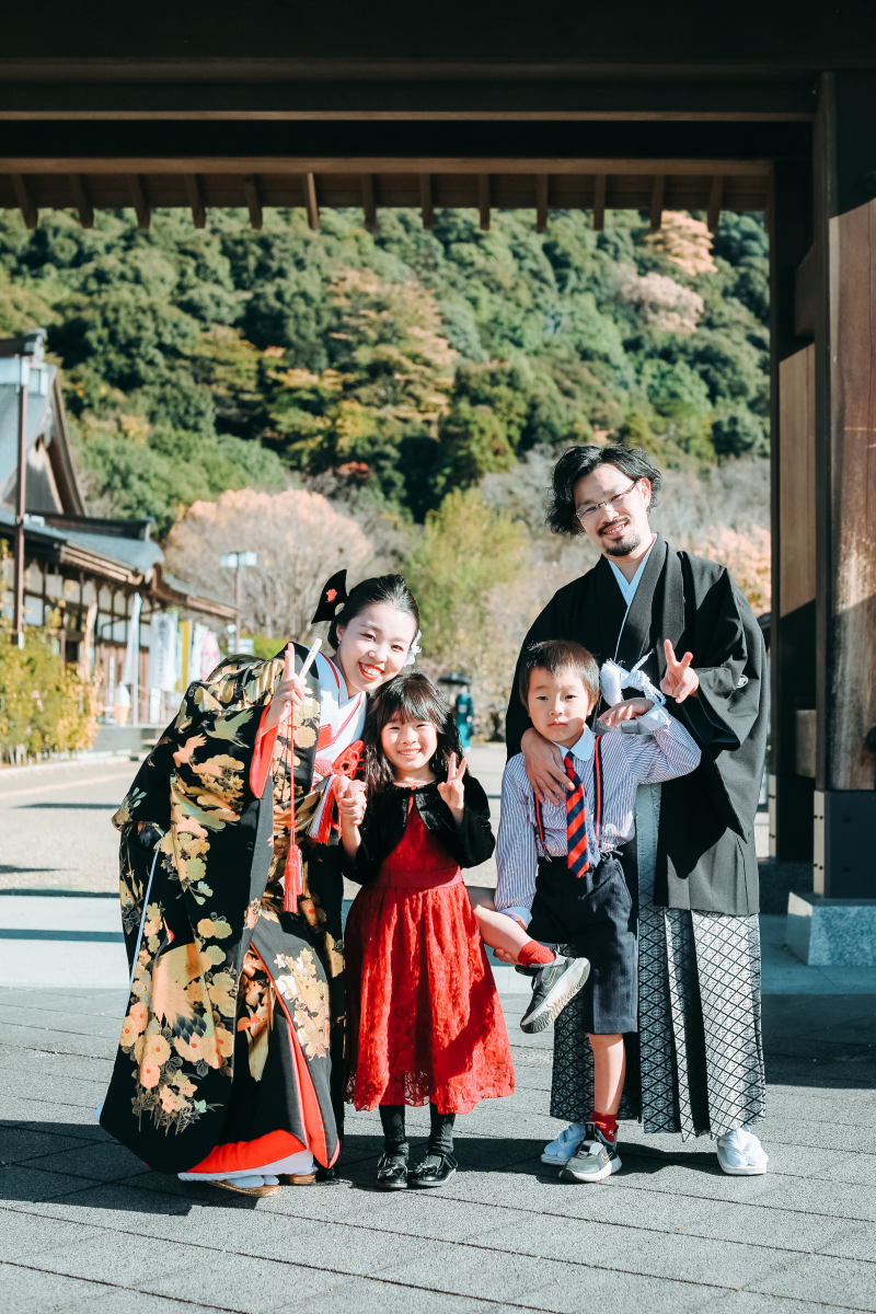 ラストは、家族4人揃って(^^)/