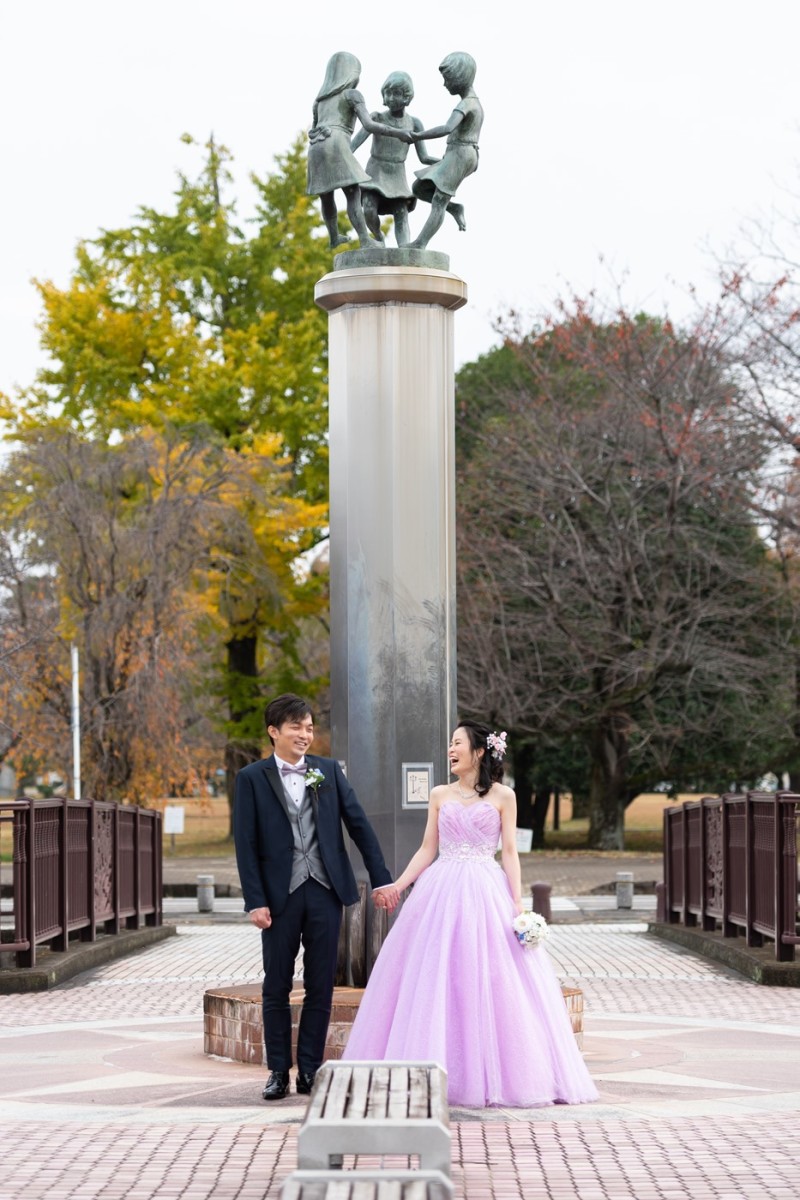 お二人が小さい頃によく連れてってもらった市民公園