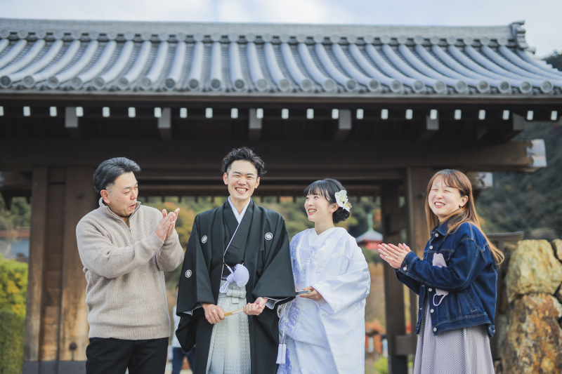 続いて、新婦さんのご両親さま～(^^)/