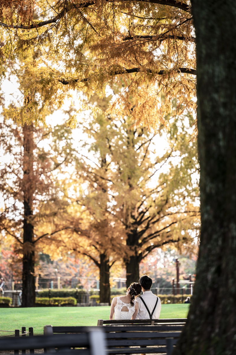 洋装にお着替えして長良公園へ☆