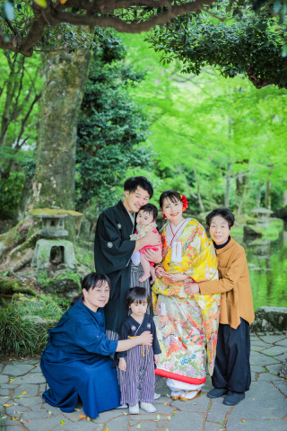 ”地元岐阜”で家族と一緒に新緑フォト♪