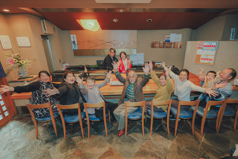 家族結婚式　～お父さんのお店にて～