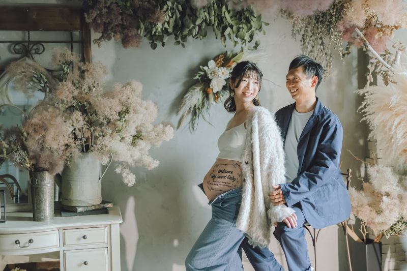 おそろでコーデの優しいお二人