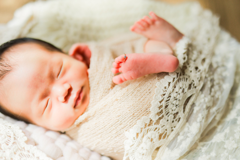 ニューボーンフォト　～産まれて2週間の赤ちゃんと～