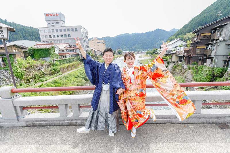 やっぱり郡上に来たら、この橋の上から撮りたいっ！