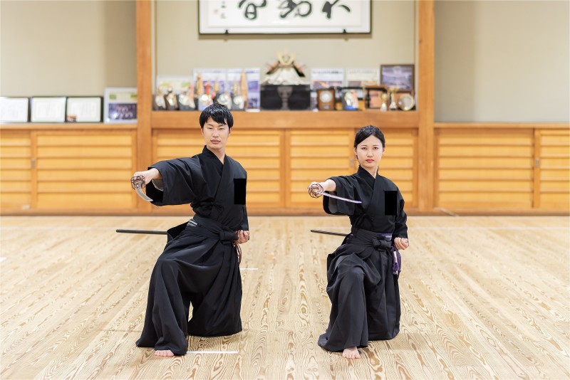 ピシッ！見ているこちらの背筋が伸びるシーンでした