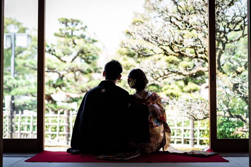 後ろ姿のシルエット~~!もう素敵すぎっ!