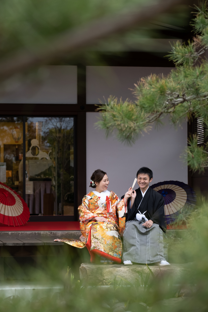 扇子を使ってペシッ!仕返しするぞ~