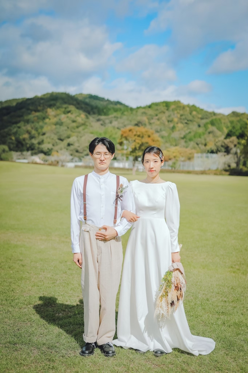 そして、ちゃんとフォーマルなポージングもね！
