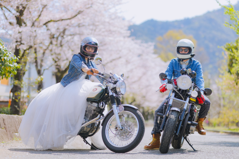 可愛いから一転、カッコイイ新婦さん！