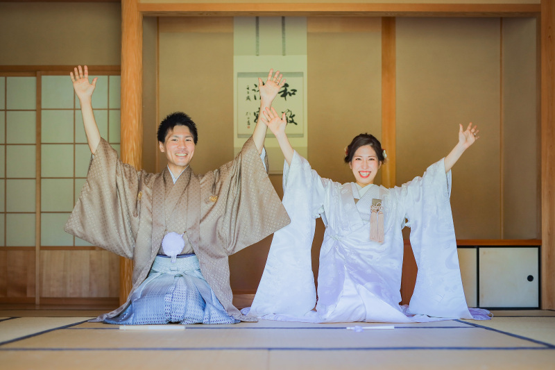 和室を借りて、しっとりと思いきやバンザーイ(笑)