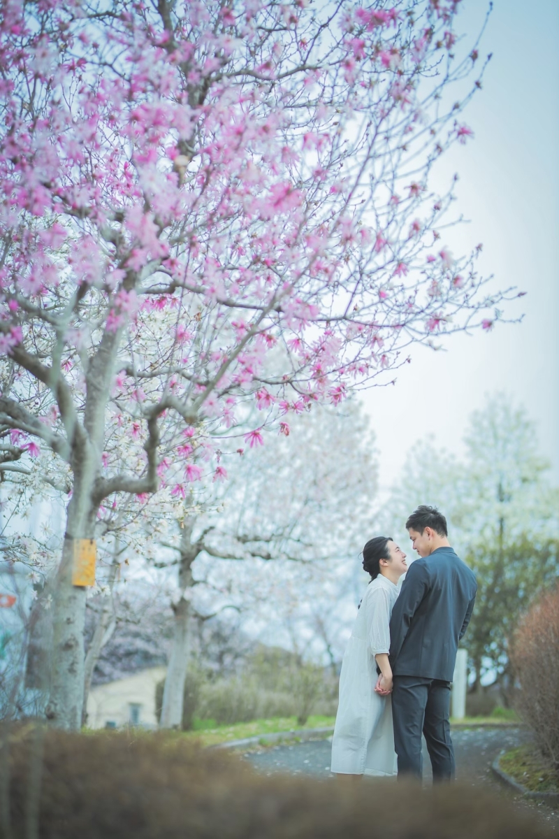 ～春～　暖かくて、花が咲く長良公園にて♪