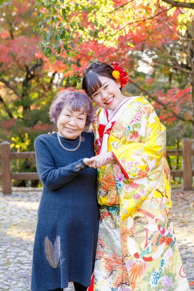 おばあちゃん、今日は来てくれてありがとうね！！