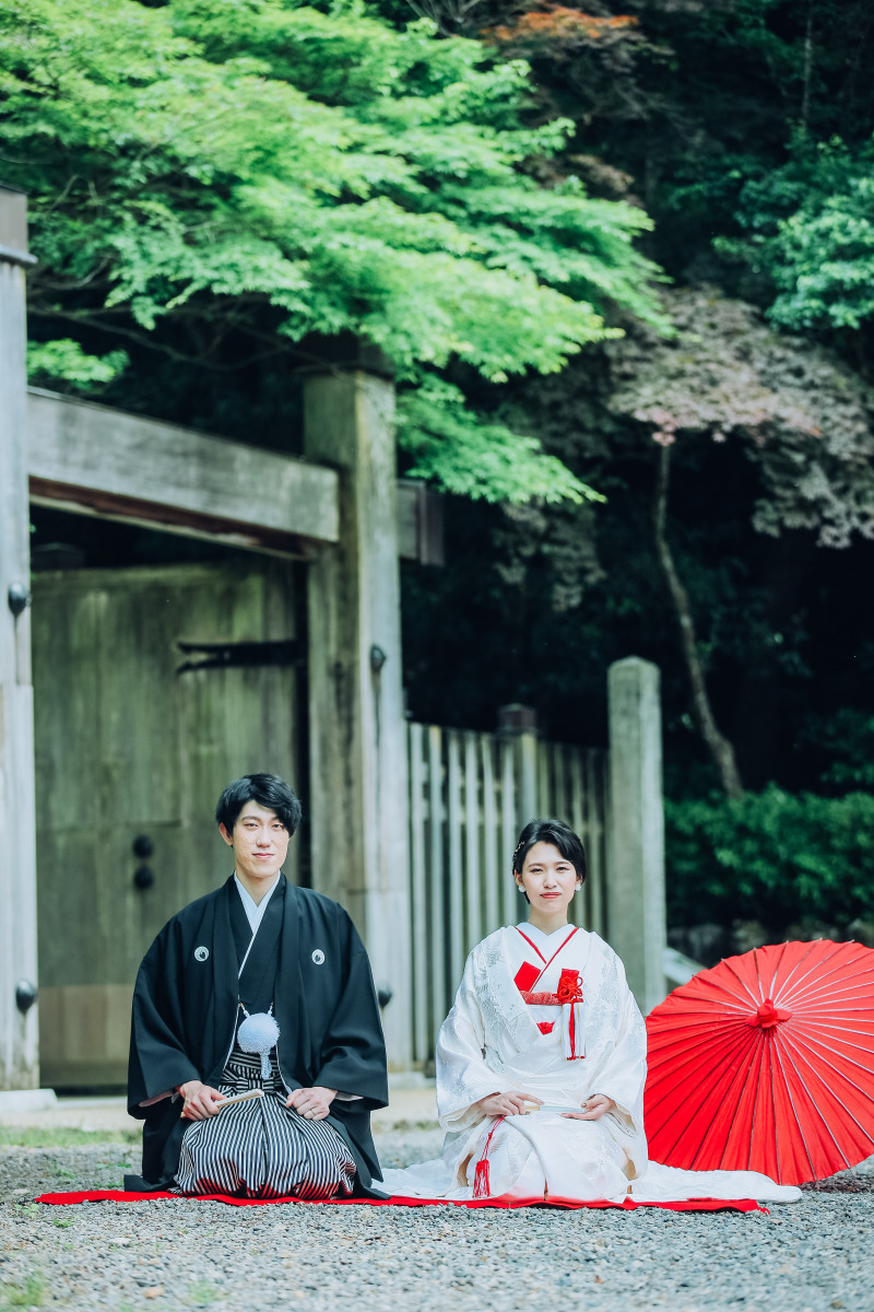 白無垢へお色直し～♪