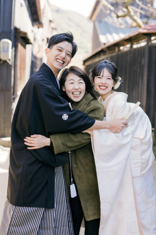 ご家族・ご親戚も一緒に撮影