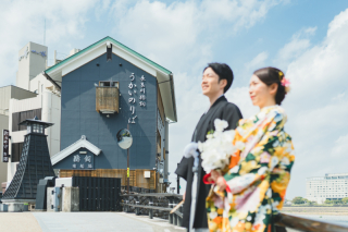 LAUGH PHOTO WEDDING_和装ロケーション(春・夏)