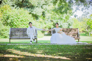 LAUGH PHOTO WEDDING_洋装ロケーション（春・夏）