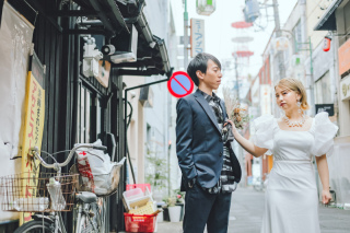 LAUGH PHOTO WEDDING_洋装ロケーション（春・夏）