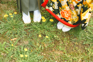 LAUGH PHOTO WEDDING_和装ロケーション(春・夏)
