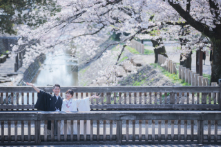 LAUGH PHOTO WEDDING_和装ロケーション（春・夏）