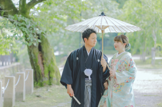 LAUGH PHOTO WEDDING_和装ロケーション(春・夏)