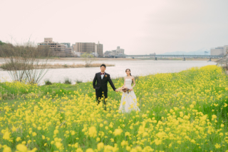 LAUGH PHOTO WEDDING_洋装ロケーション（春・夏）