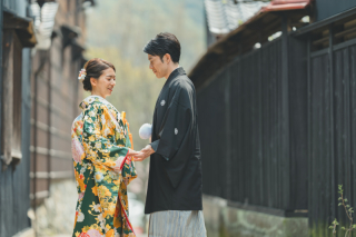 LAUGH PHOTO WEDDING_和装ロケーション(春・夏)