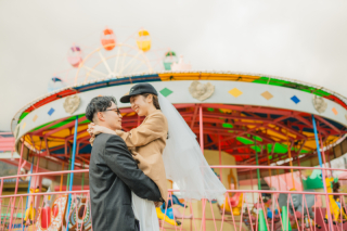 【養老ランド遊園地】≪昭和レトロ、ヴィンテージフォト≫洋装1着 100～150カット前後データ付／出張費込／専門店の豊富な衣装