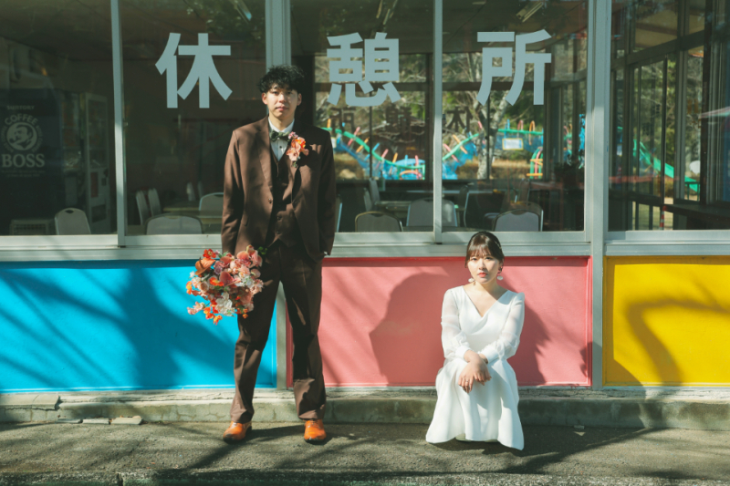 ≪12月～3月限定で土日撮影もOK≫【養老ランド遊園地】洋装1着 100～150カット前後データ付／出張費込／専門店の豊富な衣装