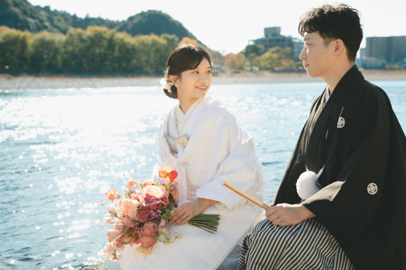 【ロケ2箇所◆長良川＋岐阜公園】岐阜堪能プラン◇和装2着 150～200カット前後データ付／その他ロケ地やスタジオもご提案可能！