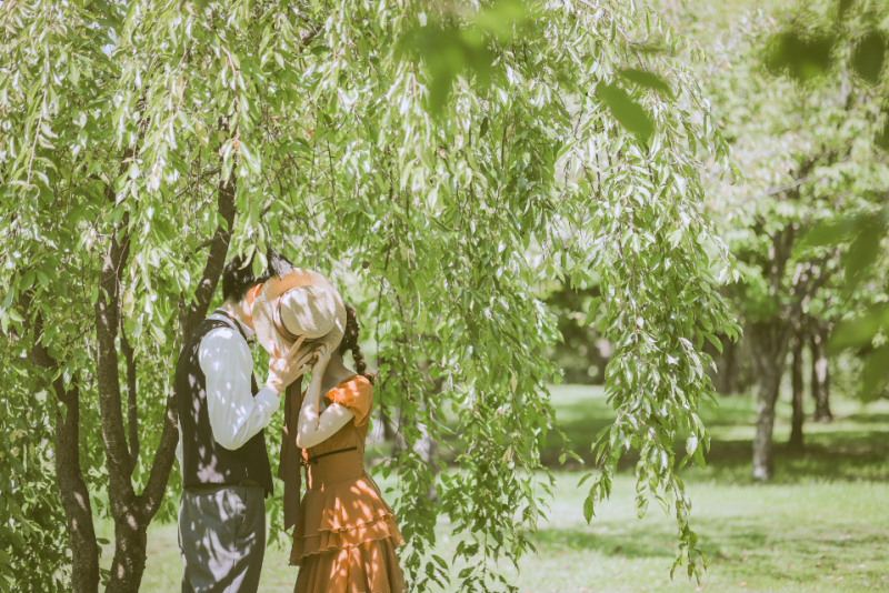 【各務原学びの森】洋装1着ロケーション 100～150カット前後データ付／出張費／専門店の豊富な衣装からお選び頂けます