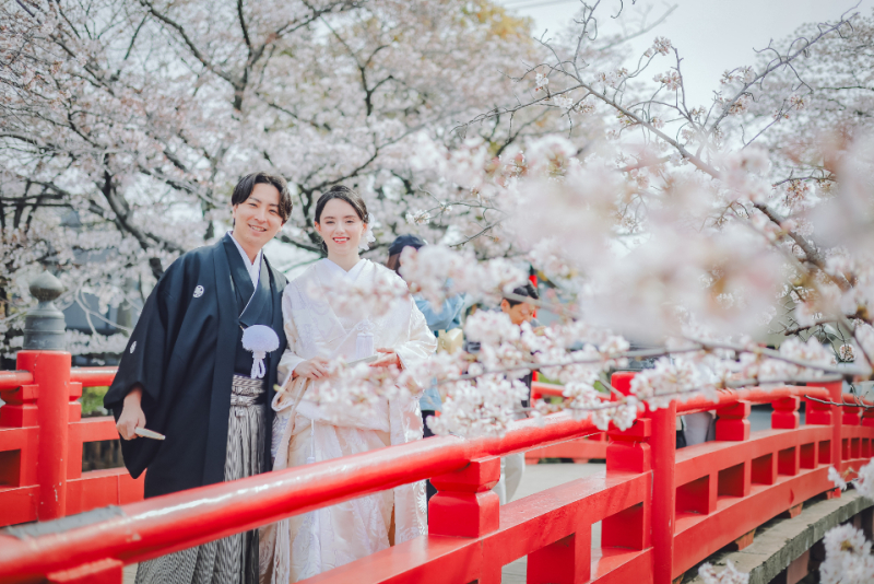 【大垣】和装1着ロケーション 100～150カット前後データ付／大垣への出張費／専門店の豊富な衣装からお選び頂けます