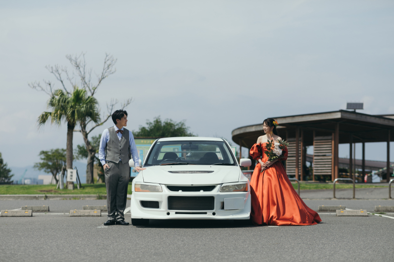 大好きなお車とのショット