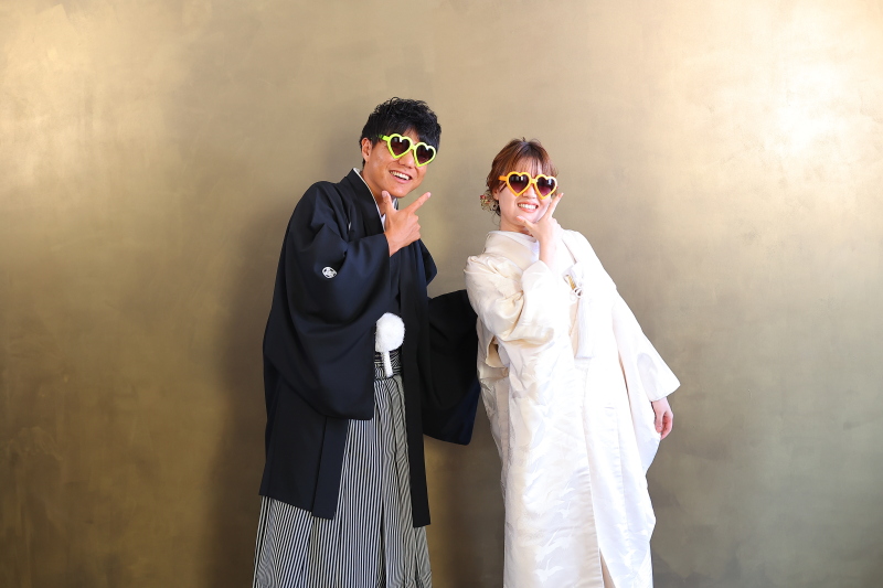 撮影小物も無料貸し出し