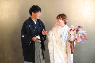 ウエディング業界初のセルフ和装前撮り撮影をしてもらいました