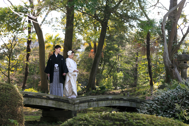 こぶたしゃしんかん_庭園で撮影できる