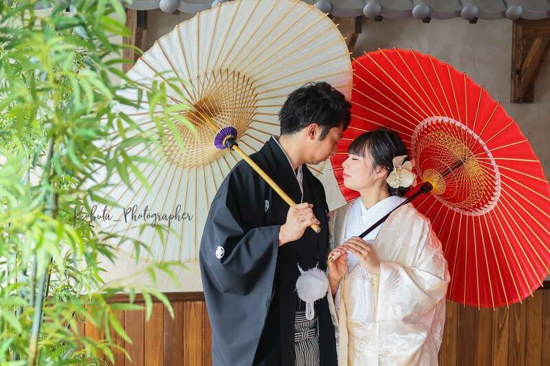 こぶたしゃしんかん_白無垢が豊富