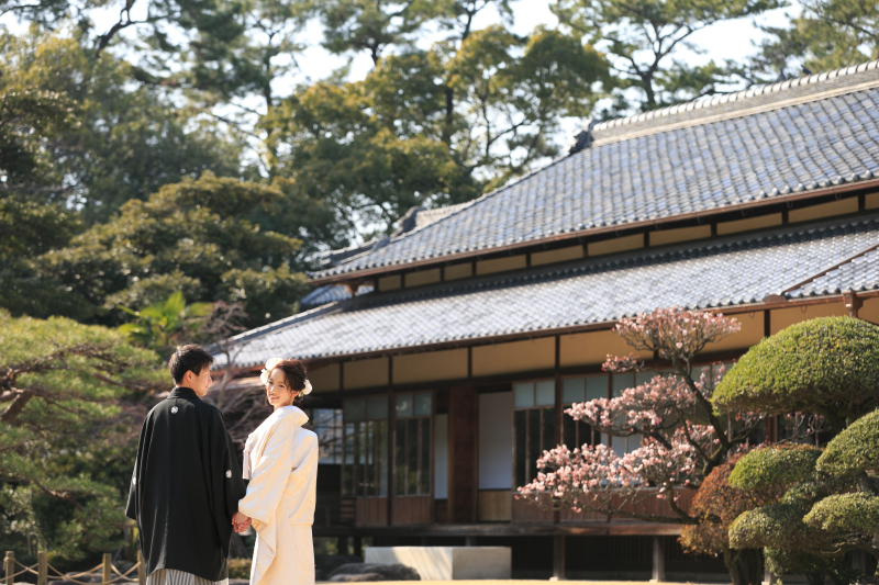 こぶたしゃしんかん_庭園で撮影できる