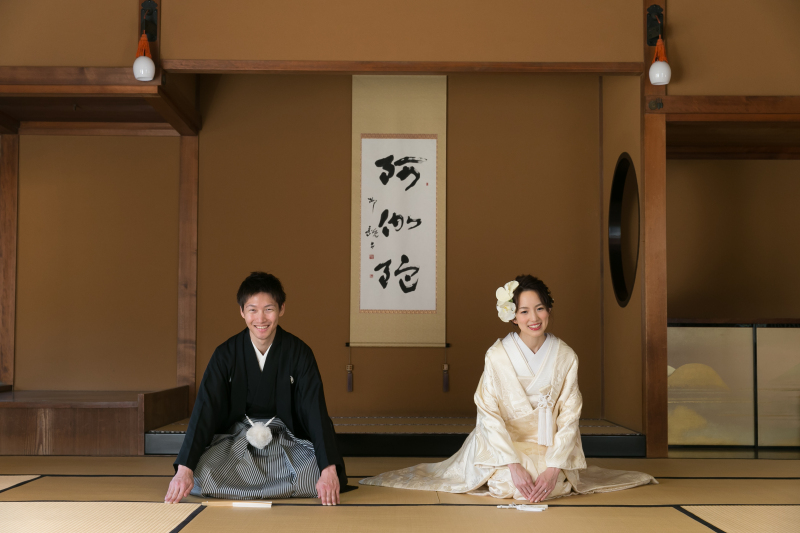 こぶたしゃしんかん_庭園で撮影できる