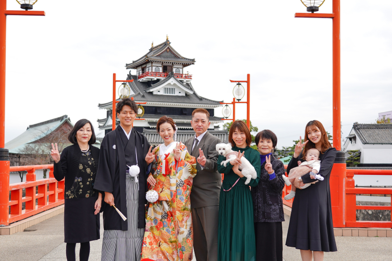 大切な家族の一員！ペットとの撮影もご相談ください